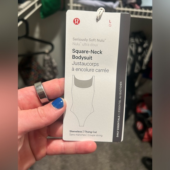 Lululemon Wundermost Nulu Square-Neck Sleeveless Bodysuit - Picture 9 of 9